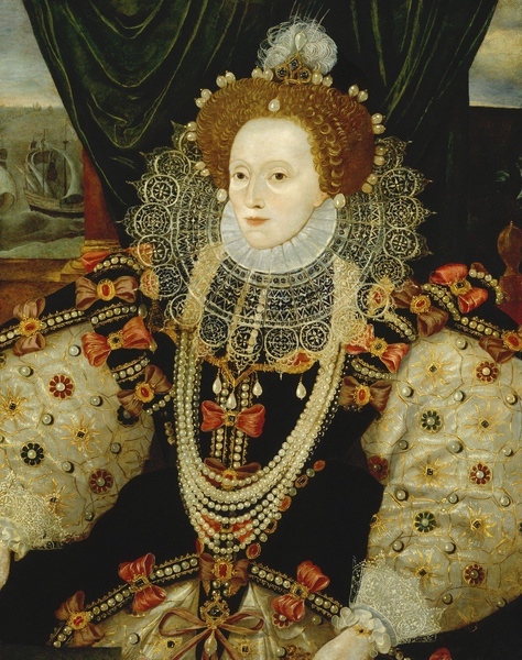 Elizabeth I, who along with her chief advisor, Lord Burghley, enacted what is now known as the “Elizabethan Settlement.”