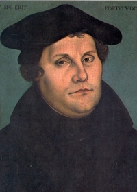 Martin Luther, the Augustinian Friar who changed the Christian West.