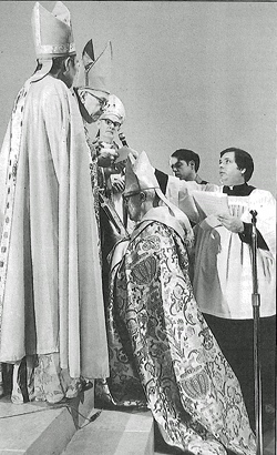 The consecration of James Orin Mote in 1977preserved the historic episcopate.