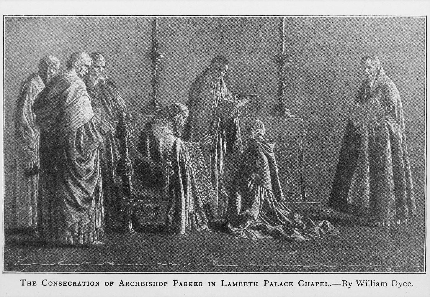 <span style="color:#B50838;">封面圖片：1559年於蘭柏宮禮拜堂祝聖坎特伯雷大主教馬修・派克，感謝<a href='https://salbans.wordpress.com/'>「S.Albans」</a>提供高清圖片。</span>